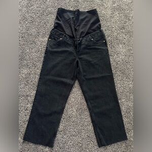 ASOS- black maternity jeans